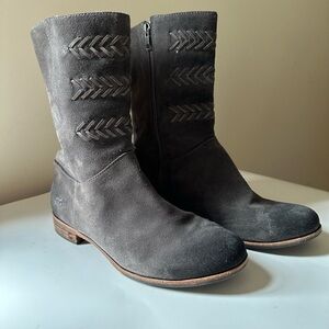 UGG Gray Suede Boots